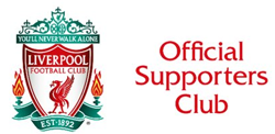 An image featuring the Liverpool Football Club crest and the text "Official Supporters Club" beside it.